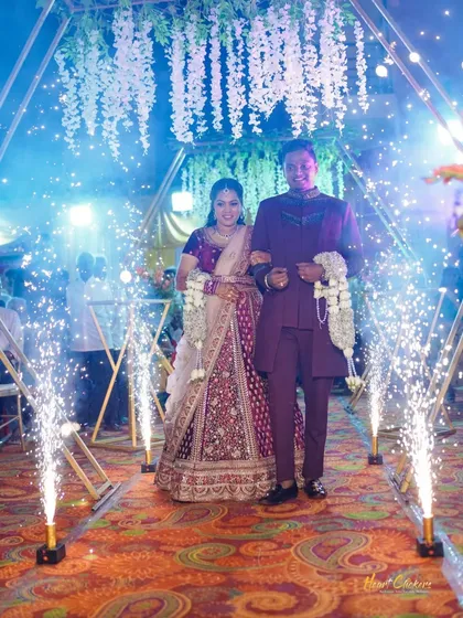 The grand entrance. I capture the energy and excitement of your celebration, from the big moments to the sparkler-filled welcomes.