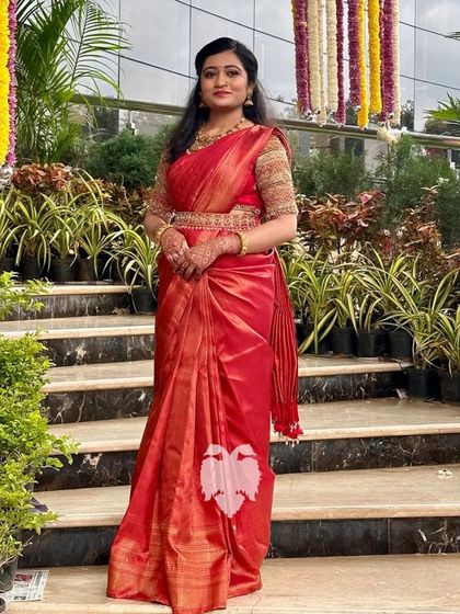 Blouse House by Mahitha Prasad - Custom Blouse Design & Embroidery Muhurtham Masterpieces: The Bridal Edit photo 30