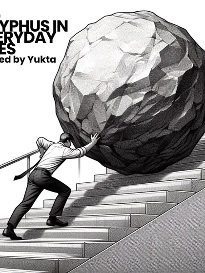 We explored the myth of Sisyphus in our modern lives. This philosophical prompt challenged us to write about the repetitive struggles, mundane tasks, and the search for meaning in our everyday routines.