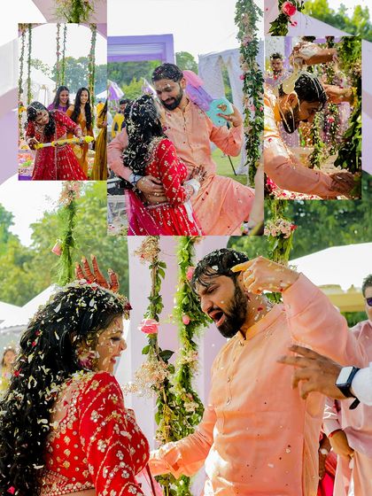 Vibrant Haldi & Mehendi Functions photo 12