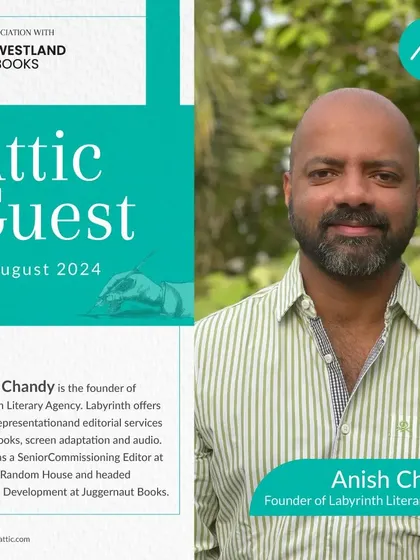 We connect our writers directly with the publishing world. Here, we welcomed literary agent Anish Chandy to an exclusive "60 Minutes at the Attic" session. These interactions provide practical, real-world knowledge on how to navigate the path to publication.