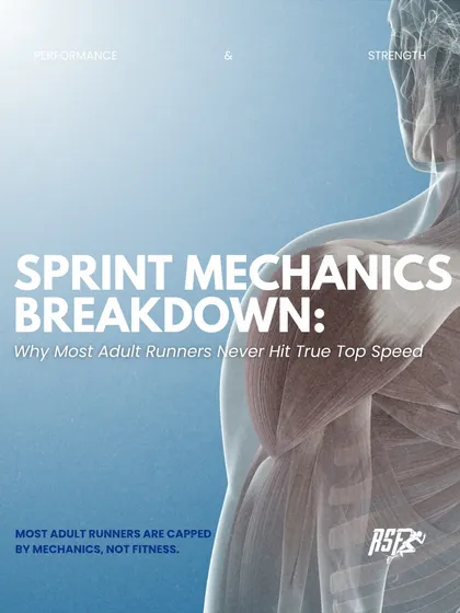 A breakdown of sprint mechanics reveals that most runners are limited by their mechanics, not their fitness. My workshops are designed to fix these mechanical flaws.