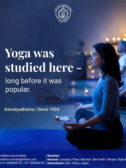 We were among the first institutions in the world to scientifically study yoga, beginning in 1924. This legacy of treating yoga as a discipline to be observed and understood, not just a belief, continues to define us.