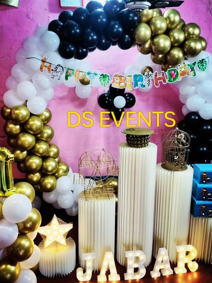 Dhriti Santhosh - Birthday Party Decoration First Birthday Milestones photo 4