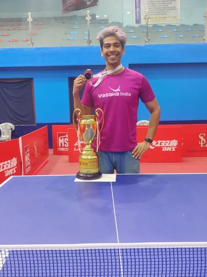 BNM Table Tennis Academy - High Performance Table Tennis Training International Stage: Representing India photo 13