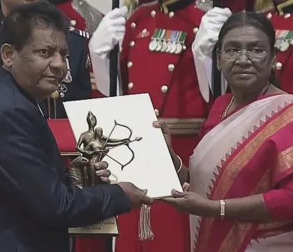 We are proud to be guided by the best in the sport. Our head coach, Shri Jayanta Pushilal, receiving the Dronacharya Award from the President of India, the highest honor for a coach in the country. This level of expertise is at the core of our training.