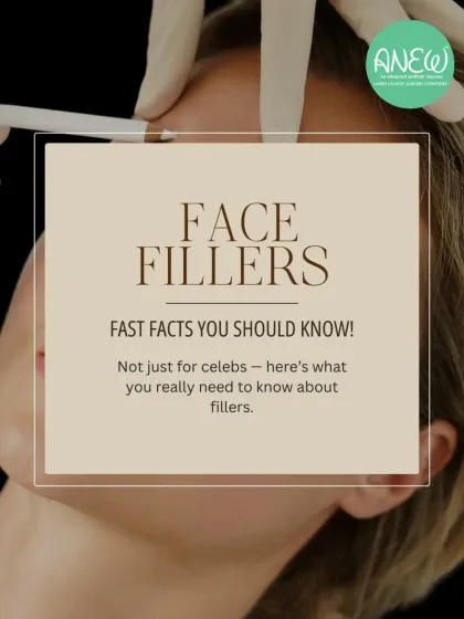 Here are some fast facts about face fillers. They are not just for celebrities and can provide temporary but worthwhile results, lasting 6-18 months with minimal downtime.