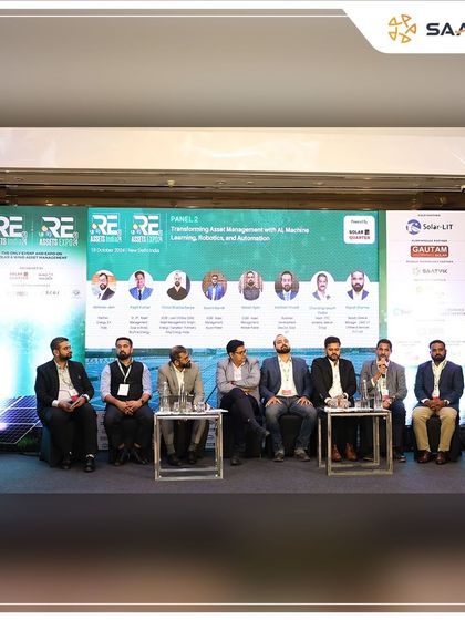 A panel discussion on transforming asset management with AI and machine learning at the RE ASSETS INDIA 2024 event. We are always at the forefront of adopting new technologies.