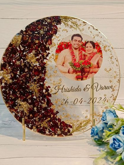 Flicker Colors - Keepsake & Memory Preservation Wedding Varmala Frames: Your Story, Encased Forever photo 29