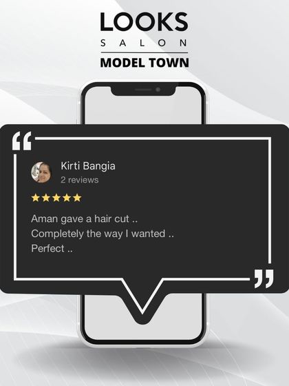 We're sharing the love from our clients. This 5-star review for a haircut shows our commitment to delivering perfect results.