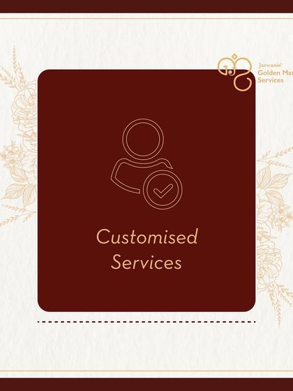 I offer customized services tailored to your needs. You have the autonomy to schedule meetings and access my services at your convenience, making the process stress-free.