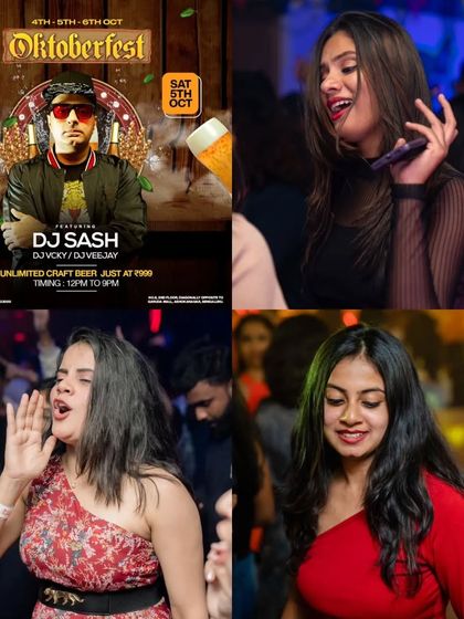 My 'Oktoberfest' event, where beer and beats come together for a massive celebration.