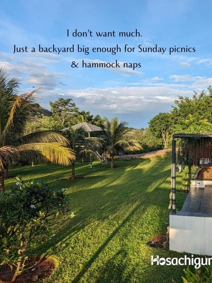 What's the ultimate luxury? A backyard big enough for Sunday picnics and long afternoon naps in a hammock. It's about having the space to live the slow life you've always wanted.