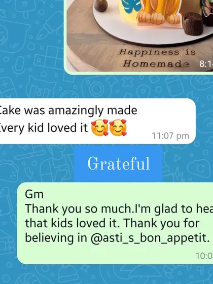"Cake was amazingly made. Every kid loved it." So glad the little ones enjoyed the Lion King cake.