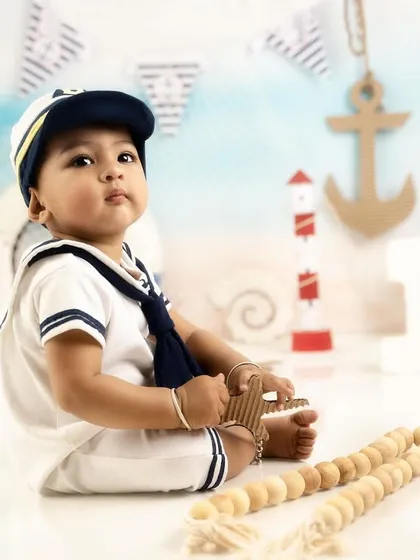 A thoughtful moment from our sailor. Themed shoots allow for a wide range of expressions and moods to be captured.