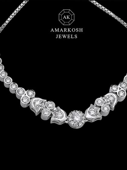 This exquisite diamond bracelet combines elegance with versatility, making it the perfect accessory for any occasion. Its sleek and smooth finish ensures it sits gracefully on your wrist without any discomfort.