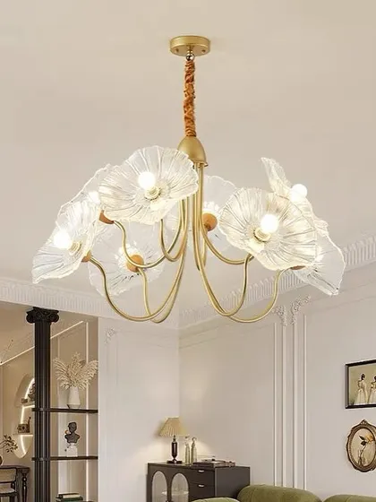 This Nature’s Blossom Chandelier is one of my absolute favorites. The way the detailed glass petals diffuse light creates a soft, sophisticated atmosphere that makes any living or dining room feel special. It’s a perfect example of how lighting can be a true centerpiece.