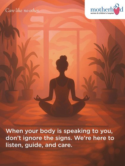 Your body sends signals for a reason. We encourage you to listen to them and never ignore them. Our promise is to be here to listen to you, guide you with our expertise, and provide the care you need to feel your best.