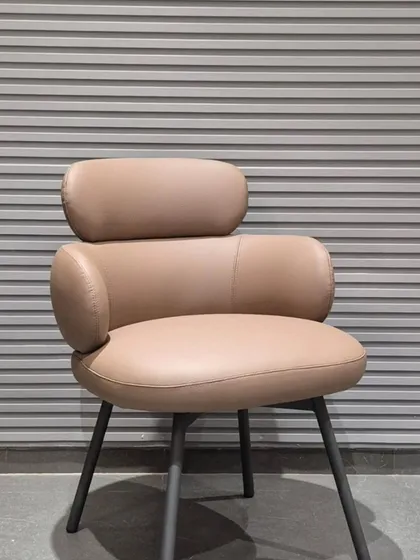 An angled view of this modern multipurpose chair.