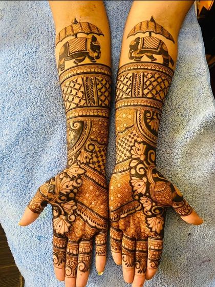 Priya Verma - Bridal & Wedding Mehndi Full Bridal Mehndi photo 17