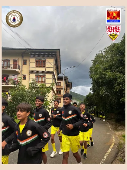Our young warriors pushing their limits on the roads of Bhutan. High-altitude training is a core part of our program, designed to give our players a significant physical advantage.