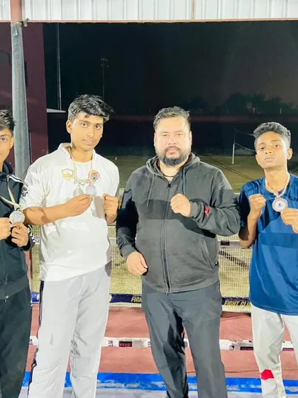 My silver medalists from the Delhi State School Game Boxing Championship. Every competition is a learning experience.