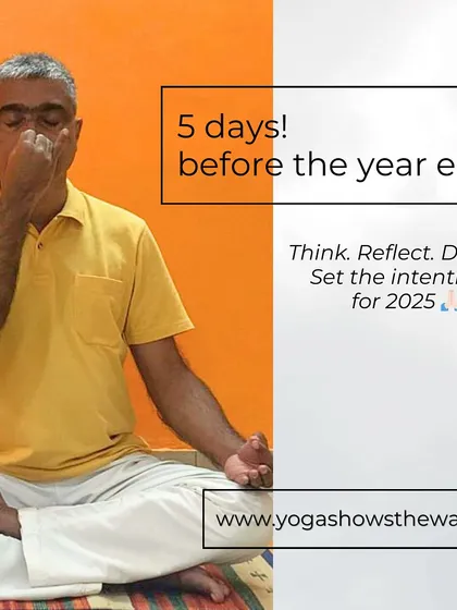 As the year ends, it is a time to reflect and set intentions. Our diverse offerings, from daily classes to retreats, are here to support your spiritual and health journey in the coming year.