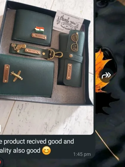 A happy customer confirms their product was received and that the quality is good. I am always grateful for your feedback.
