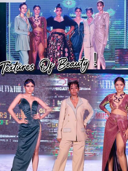 Textures of Beauty. More shots from our students' featured work in Beauty and the Best Magazine, showcasing their talent on a professional platform.