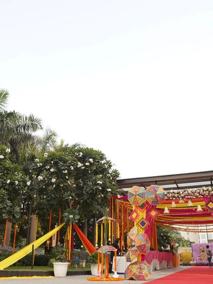Party Solutions Rekha - Wedding Decor Vibrant Haldi & Mehendi Ceremonies photo 5