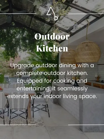 This post from my backyard series focuses on designing a complete outdoor kitchen to upgrade your alfresco dining and entertaining experience.