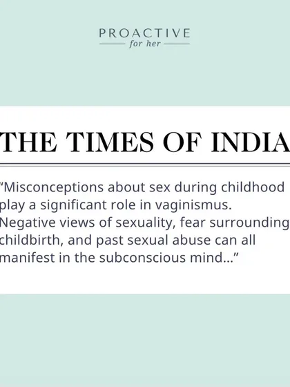 We're always working to smash taboos. Here, I was honored to speak at the Vidarbha Psychiatric Association's Conference about the lack of awareness around vaginismus and the need for holistic care.