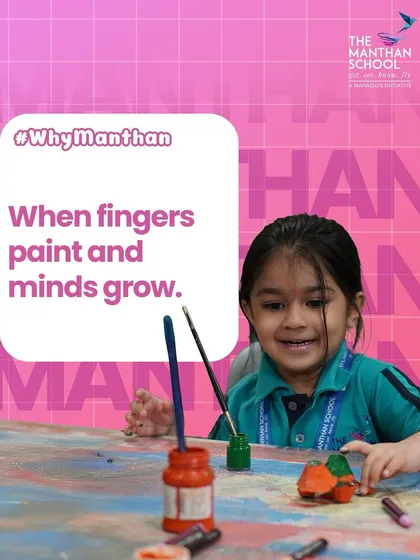 Creativity is a hands-on experience at our school. We encourage our students to get their hands messy with paint and clay, because we know that when fingers are busy creating, young minds are busy growing.