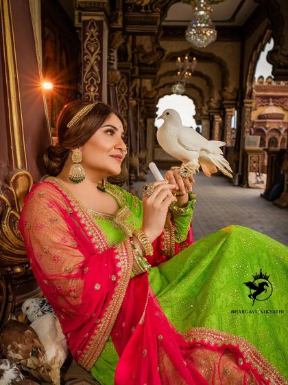 Bhargavi and Poorvika - Bollywood Look Recreation & Styling Custom Designer Lehengas photo 9