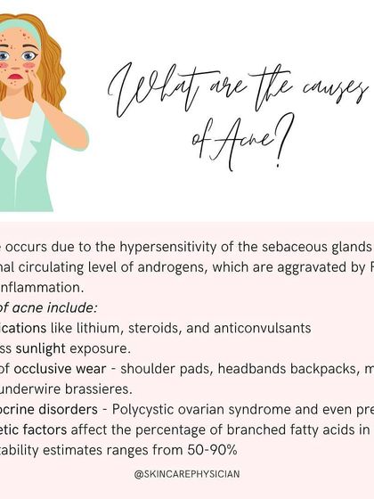 Various factors can trigger or worsen acne. This guide covers common causes, including certain medications, hormonal disorders like PCOS, and even stress, which we discuss during your consultation.
