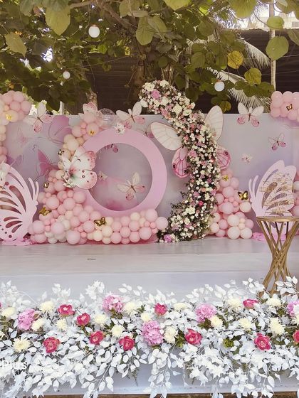 Satweek - Themed Birthday Party Decoration Enchanting Butterfly & Fairy Themes photo 29
