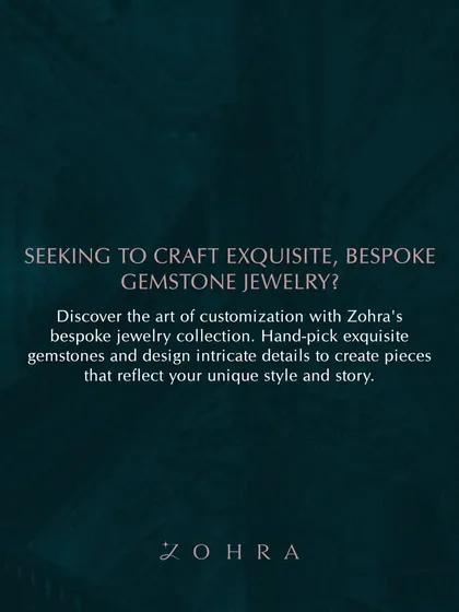 Seeking to craft exquisite, bespoke gemstone jewellery? Discover the art of customization with my collection. Hand-pick exquisite gemstones and design intricate details to create pieces that reflect your unique style and story.