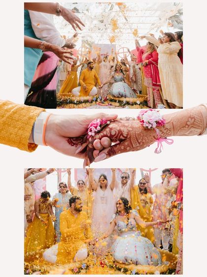 Picsurely - Wedding Photography & Cinematography Vibrant Haldi & Mehendi photo 26