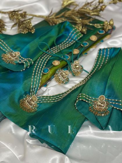 Arulaa by Rashmi Anoop Rao - Custom Bridal & Occasion Wear for Women Bridal Blouse Masterpieces photo 105