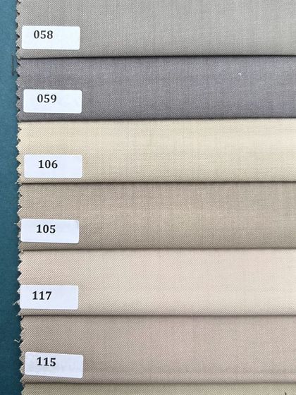 A selection of our most popular neutral fabrics, ranging from cool greys to warm beiges.