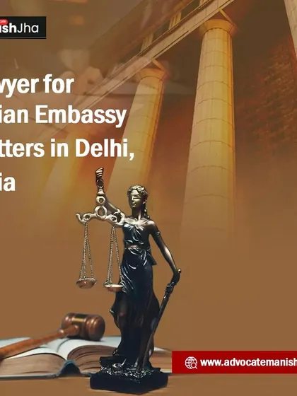 I provide specialized legal representation for matters concerning Indian Embassies in Delhi. My practice is built on a deep understanding of the protocols and legal frameworks required to resolve complex diplomatic and administrative issues effectively.