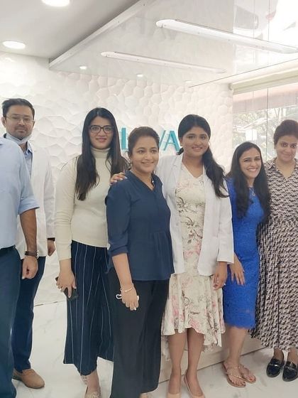 A moment with my fantastic clinic team. Their hard work and dedication are the backbone of the excellent patient care we provide every day.