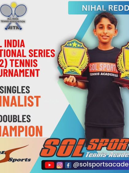 Sol Sports - Tennis Coaching for All Ages & Skill Levels Our Champions: A Legacy of Wins photo 45