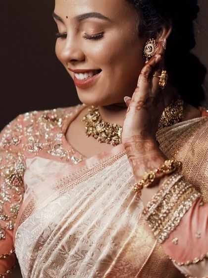 Kalasthree by Tejaswini Anjan Kumar - Bespoke Bridal Wear Exquisite Hand-Embroidered Blouses photo 24