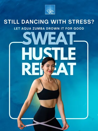 Turn your workout into a refreshing escape with Aqua Zumba. This is where you sweat, hustle, and repeat, washing away stress and working towards your fitness goals in our state-of-the-art pool.