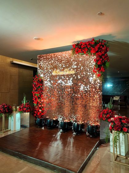 Elegant Reception & Sangeet Stages photo 18