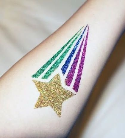 Our Glitter Tattoo Design Gallery photo 17