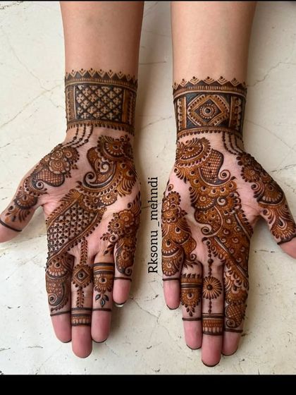 Sonu - Bridal & Wedding Mehndi Intricate Bridal Designs photo 94