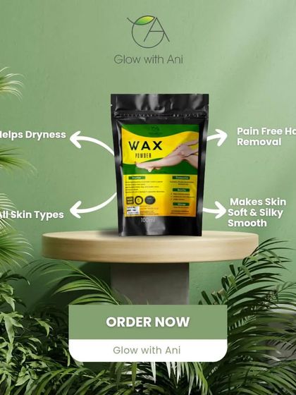My Wax Powder is suitable for all skin types and helps with dryness. It offers pain-free hair removal that leaves your skin feeling soft and silky smooth.