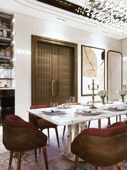 Drishtikone Design - Interior Design & Turnkey Execution Living & Dining: The Heart of the Home photo 4